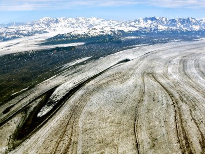 Massive Bering Glacier, Waxell Mountain, Alaska 877  