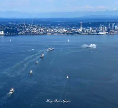 Seafair Navy Fleet Arrival to Seattle, Washington 1420 
