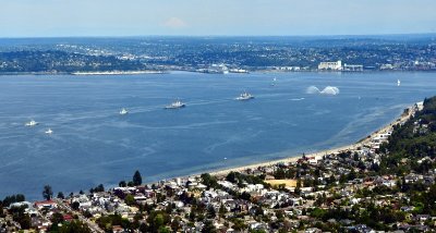 Seafair Navy Fleet Arrival to Seattle, Washington 1405 