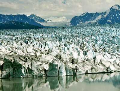 Knik Glacier Field, Toe of Glacier, Inner Lake George, Palmer, Alaska 493  