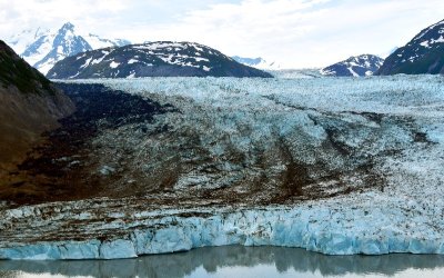 Lateral Moraine of Colony Glacier, Palmer, Alaska 575 