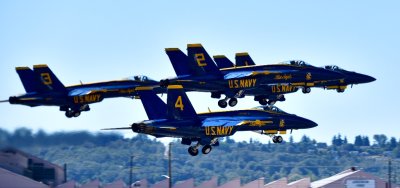 US NAVY Blue Angels departed Boeing Field, Seattle Seafair 2022, Washington 310 