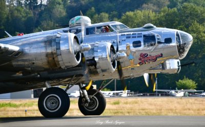 B-17 Sentimental Journey, Boeing Field, King County Airport, Seattle, Washington 013  