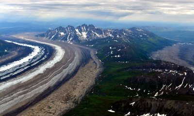 Ruth Glacier, Tokosha Mountains, Tokositna Glacier, Denali National Park and Preserve, Alaska 1579