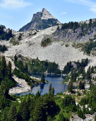 Crawford Lake, Cascade Mountains, Washington 231 