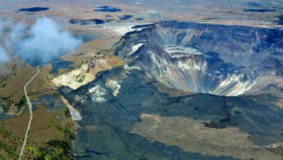 Kilauea Crater, Halemaumau Crater, Hawaii Volcanoes National Park, Crater Rim Road, Big Island, Hawaii 757