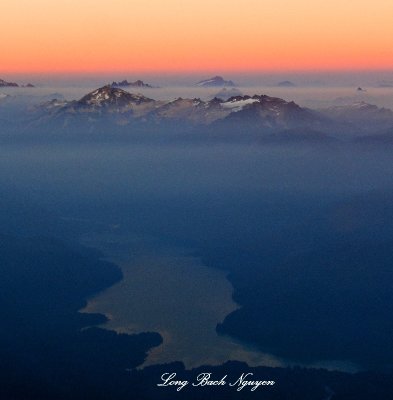 Baker Lake, Mount Hagan, Mount Blum, North Cascades National Park, Washington  