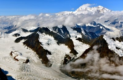 Peak and Glacier in Mount Denali,  Denali National Park and Preserve, Alaska 206 