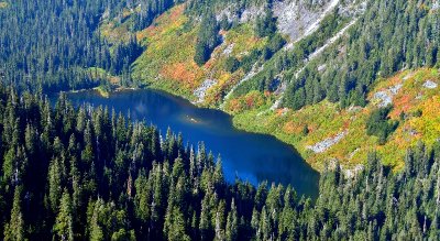 Marten Lake base of Rooster Mountain, Cascade Mountains, Washington 265  