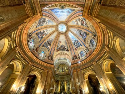 Royal Basilica of Saint Francis the Great Dome, Madrid, Spain 4943