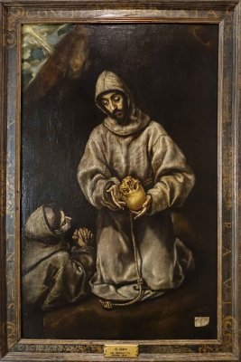 026 St Francis and Brother Leo-Elve d'EL GRECO.jpg