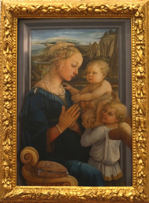 004 Madonna and Child with two Angels - FILIPPO LIPPI.JPG