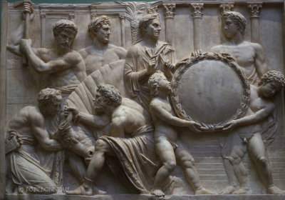 033 Relief with Sacrificial Scene - ROMAN ART.JPG