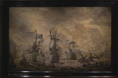 076 Bataille entre les flottes hollandaise et sudoise - W. van de Velde 1658-65.JPG
