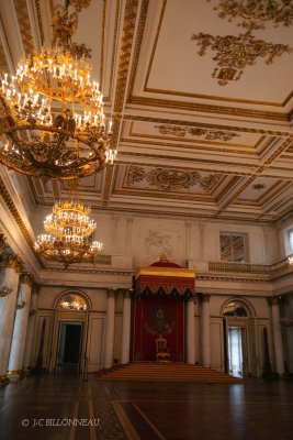 015 Grande salle du Trne reconstitue par Vassili Stassov en 1843 aprs lincedie de 1837..jpg