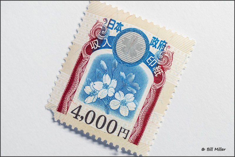 Japanese Revenue Stamp