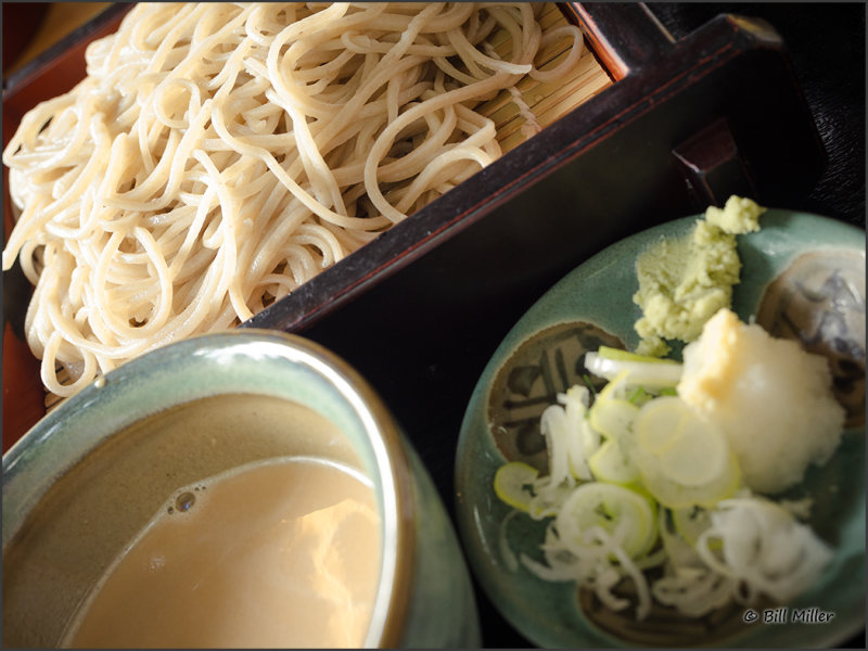 Cold Soba with Goma Dipping Sauce