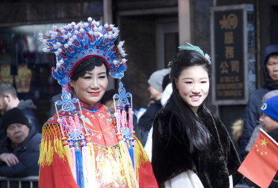 Special ladies in parade