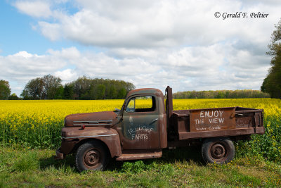   The Old Ford Mercury Farm Truck 
