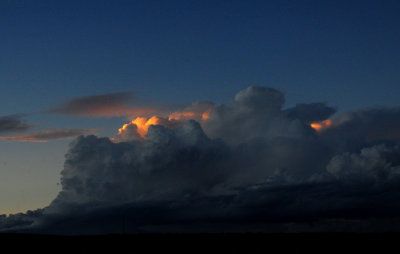 Storm Clouds at Sunset - New Mexico