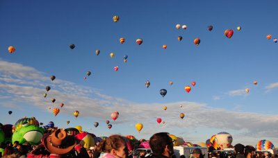 Albuquerque International Balloon Fiesta - A Field Above