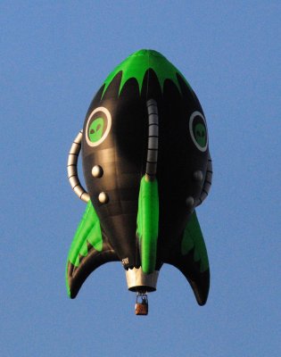 Albuquerque International Balloon Fiesta - Alien Rocket Ship