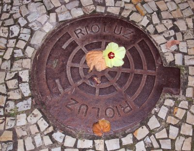 Manhole Cover - Rio de Janeiro, Brasil