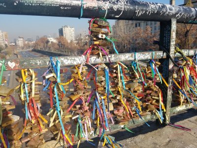 Love Locks on the Bridge