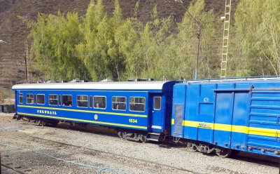 The train to Machu Picchu