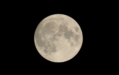 Moon - August 14, 2019 - 15 Day Old Moon - Full Moon