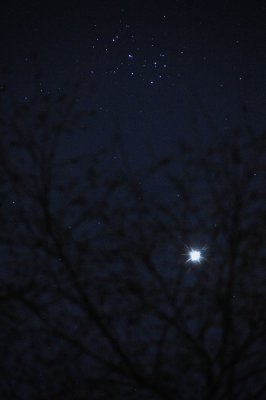 Venus and the Pleiades - March 30, 2020