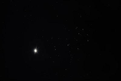 Venus and the Pleiades - 2020 April 04