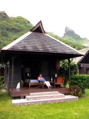 Our Hut on Moorea