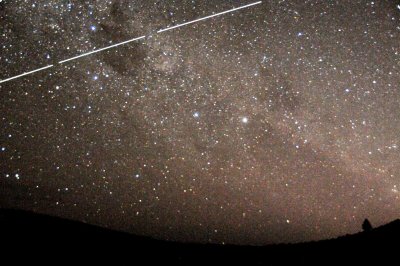 ISS Tracks over Southern Milky Way - Literally 