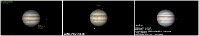 Jupiter and Io - 2021.07.03 - 10:23 UT