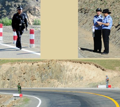 Security at Bridges in the Hami Region of China