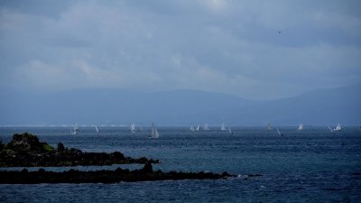 Many Boats in Kagoshima Bay