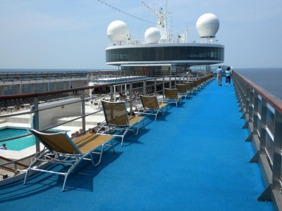 Upper Catwalk of the Costa Classica