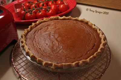 homemade pumpkin pie 2020