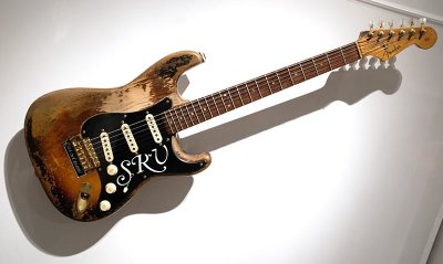 A Stevie Ray Vaughan Guitar