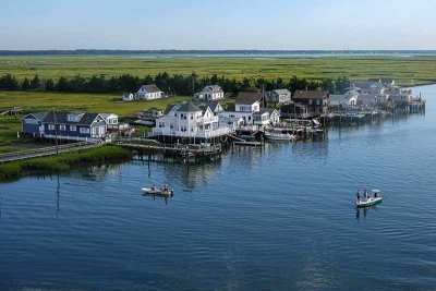 The Fishing Village of Grassy Sound From the North Side of the Route 147 Bridge #3