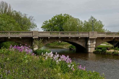 Springtime Color at the Bridge Over the Brandywine