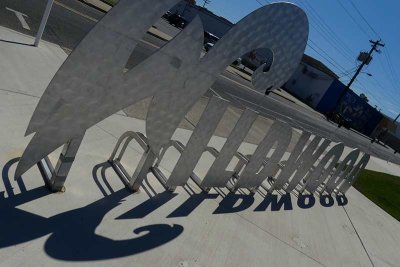 The Wildwood Letters Logo Near the Band Shell in Wildwood #2 of 3