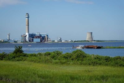 Generating Station View From the Great Egg Harbor Shared Use Path