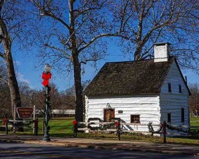 The Historic Log Cabin in Downingtown is Ready for the Holidays