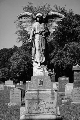 Cemetery Statuary at Pine Swamp Church