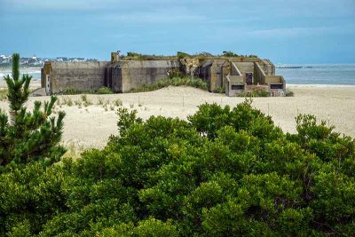 The World War II Bunker on Cape May Point