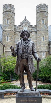 The Frederick Douglass Statue on the West Chester University Campus