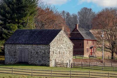 'Donkey' Barn and House