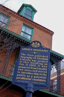 Lincoln's First Biography Published in West Chester